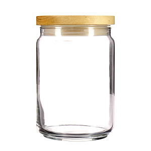 БОКС МАНИЯ Банка 1л LUMINARC Box Mania деревянная крышка 48800 000000000001058298