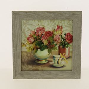 Картина для интерьера 18х18 - это современное и актуальное направление в дизайне помещений. Материал: Дерево 000000000001195690