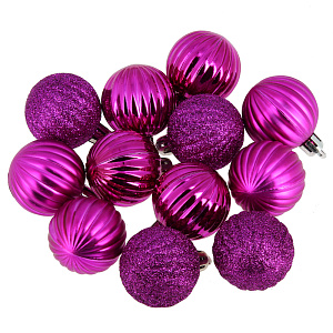 Набор елочных игрушек Мандарин Посуда Центр, 4 см, 12 шт. 000000000001161766