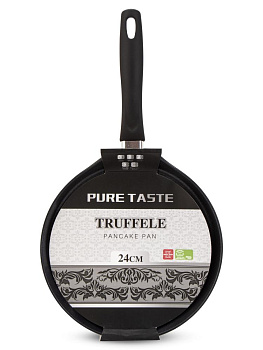 Сковорода блинная 24см PURE TASTE TRUFFELE ручка soft touch антипригарное покрытие алюминий 000000000001230021