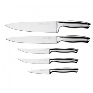 Набор ножей с подставкой 6 предметов TALLER Шеффилд нержавеющая сталь 000000000001009095