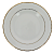 TUDOR Тарелка десертная 20см  с золотым кантом,TUM8000G 000000000001193736