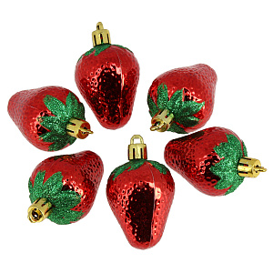 Набор декоративных украшений ЯгодкаПосуда Центр, 6 см, 6 шт. 000000000001161794