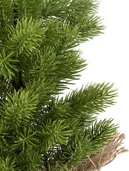 Ель искусственная 40 см зеленая литая 000000000001225518