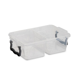 Контейнер для хранения 1,1л FORA прямоугольный с клипсами полипропилен 000000000001226266