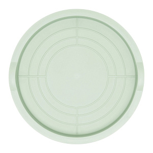 Миска для приготовления 2,4л 22см DE'NASTIA с крышкой мятный нержавеющая сталь/силикон 000000000001219650