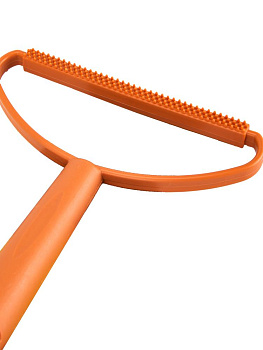 Щетка-скребок для одежды и ковров 12,5х16,5см в ассортименте пластик_ST 000000000001228737