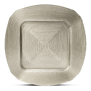 Блюдо сервировочное 32-33см GLASSCOM SQUARE champagne стекло 000000000001219151