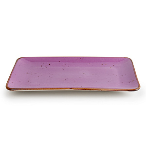 Блюдо прямоугольное 30см TULU PORSELEN Reactive lavander фарфор 000000000001216231
