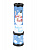Новогодняя игрушка детская Калейдоскоп Снеговик из плотного картона и полистирола с внутренними элементами из ЭВА, ПЭТ / 20x5,6см ар 000000000001191289