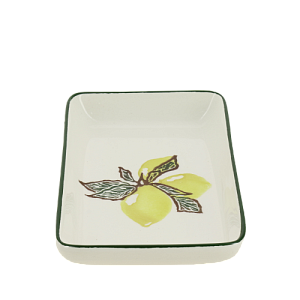 Блюдо сервировочное 18х11см CERA TALE Лимоны глазурованная керамика 000000000001207950
