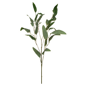 Цветок искусственный ветвь Оливковая 92,5см зелёная 000000000001218439