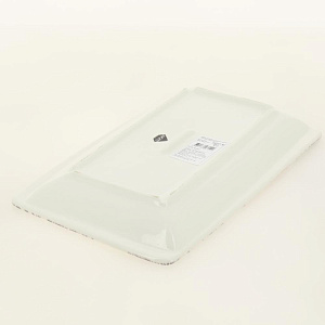 Блюдо сервировочное 30х18см LUCKY Павлин прямоугольное (большое) керамика 000000000001208726