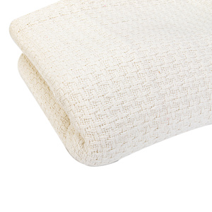 Плед 190х220см LUCKY BASIC молочный хлопок 000000000001214678