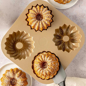 Форма для выпечки 24х24х4,5см BAKER`S SECRET Assorted алюминий 000000000001217810