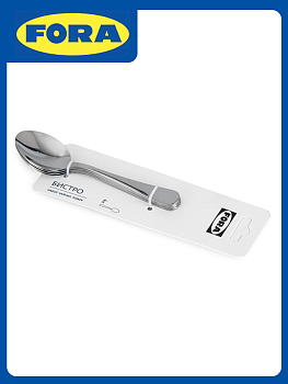 Набор ложек чайных 4шт FORA Бистро нержавеющая сталь 000000000001228170