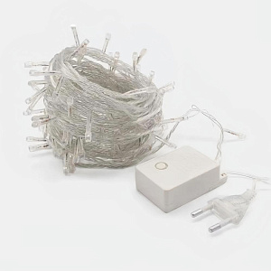 Гирлянда Занавес электрическая 3х2м 160 ламп 12 рядов теплый 000000000001223792