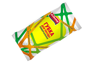 Губка для посуды 1шт 11х8,5х3см AVIKOMP универсальная 000000000001214017