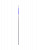Светящаяся соломинка (трубочка для питья) карнавальная Голубая с химическим источником света 6шт 21x0,6x0,6см 81528 000000000001201854