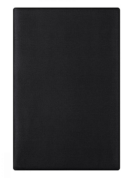 Проcтыня 210x240см DE'NASTIA NEW сатин черный хлопок 000000000001215794