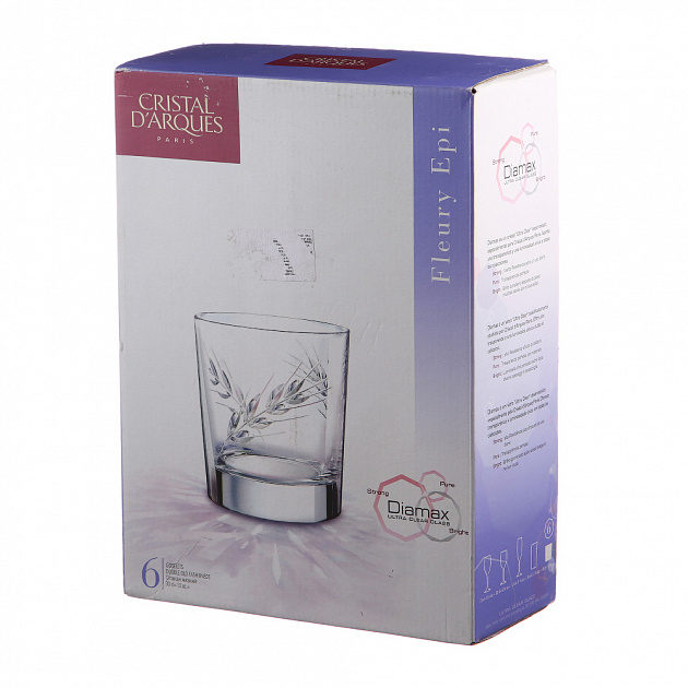 Набор стаканов FB Fleury Epi Cristal D'arques, 300мл, 6 шт. 000000000001119999