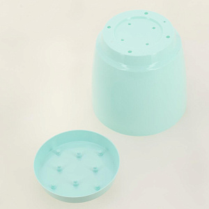 Горшок для цветов 2л h145мм D150мм GARDENPLAST ФРЕЗИЯ №1 мятный пластик 000000000001207363