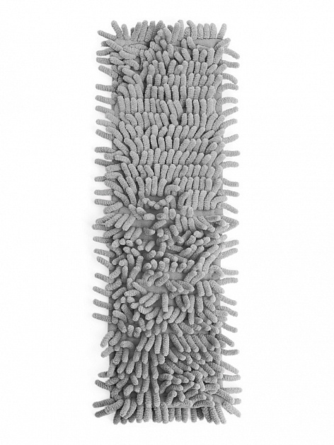 Насадка для швабры 40x10см DE'NASTIA серый микрофибра 000000000001210358