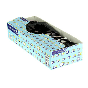 Чайный набор Authentic Silver Black Luminarc, 220мл, 12 предметов 000000000001096176