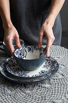 Салатник 15см ND PLAY Орнамент фарфор 000000000001210966