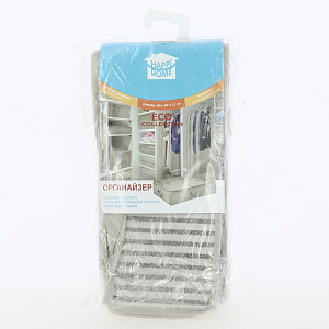 Органайзер для хранения обуви ECO 60х40х12см 6 секций с ручкой, складной, полипропиленHHSS-3033-01 000000000001192339