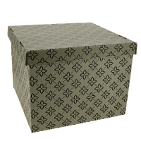 Коробка для хранения Триумф 320х320х250мм бурый/бурый Т23 В Д20104.0006 000000000001205099