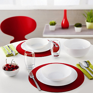 DIWALI Тарелка суповая 20см LUMINARC опал N3605/V4425 000000000001169253