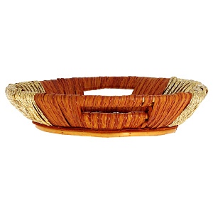 Плетеная корзина Восточный Путь, 27х7,5 см 000000000001088197