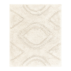 Коврик универсальный 50x60см DE'NASTIA рюши молочный хлопок 000000000001219587