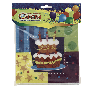 Салфетка 12шт/33см СФЕРА Торт 000000000001166942