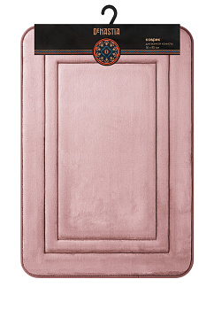 Коврик для ванны 55x80см DE'NASTIA Soft Collection memory лиловый полиэстер 000000000001215832