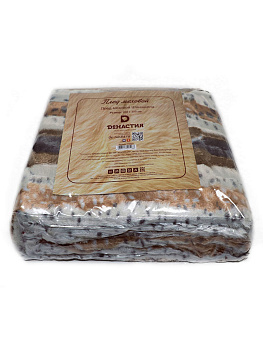 Плед меховой DE'NASTIA Шиншилла 200х220см 100%Полиэстер T740022 000000000001109575