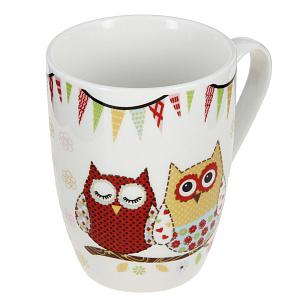 Кружка 350мл Совы M020167/R030020 фарфор 000000000001168121
