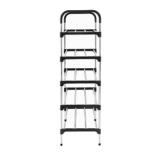 Обувница 5-ти ярусная 57х26х100см LUCKY металл/пластик 000000000001222576