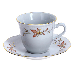 ЗОЛОТЫЕ ВЕТКИ Чайная пара 155мл Менуэт 000000000001065380