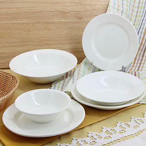 Глубокая тарелка Белая Кубаньфарфор, 20 см 000000000001005621