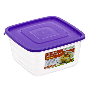 Контейнер для СВЧ 900мл MARTIKA Унико квадратный 000000000001015166