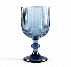 Кубок для вина 370мл GARBO GLASS Blue стекло 000000000001216520