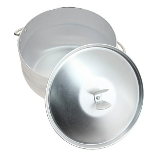 Котелок 3л 20х11,5см металлическая ручка металлическая крышка алюминий 1,5мм 000000000001157659