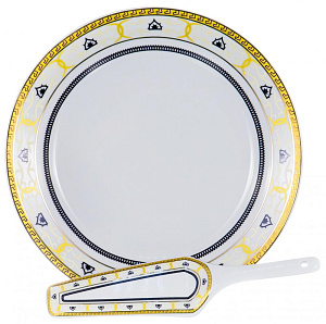 Набор для торта 2 предмета (блюдо 30см/лопатка) Дана Guterwahl подарочная упаковка фарфор 000000000001200584