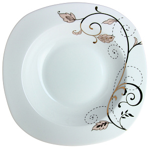 Суповая тарелка Оливия Matissa, фарфор, 20 см 000000000001082319