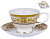 Чайная пара чашка фарфор 220мл/блюдце Шарм подарочная упаковка Паллада Balsford 107-04002 000000000001197837