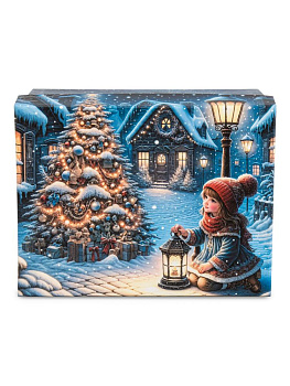 Коробка подарочная 21х17х11см ТАЙНЫ РОЖДЕСТВА прямоугольный 000000000001228424