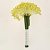 Цветок искусственный "Хризантемы" 20 веток 25см R010770 000000000001199222