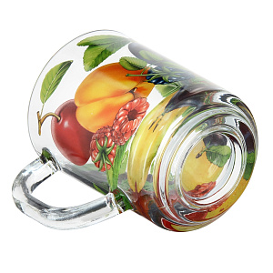 Кружка Pub Фрукты Лето Pasabahce, 250мл 000000000001125506